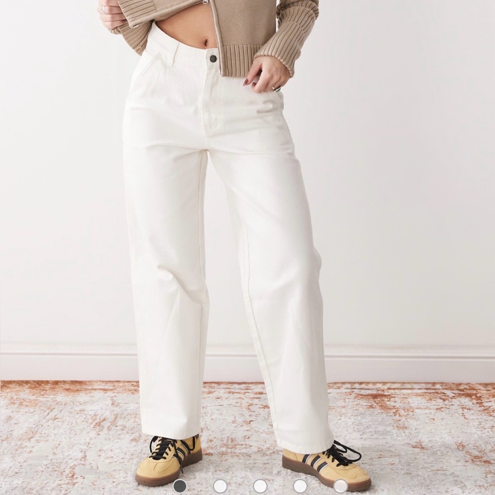 Dickies off white women’s carpenter pant size 2